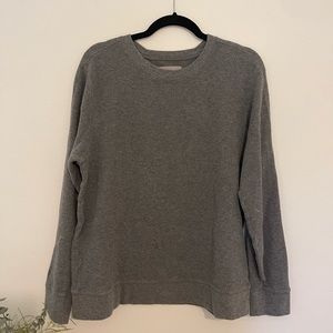 Men’s Waffle Crewneck